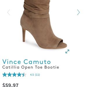 Vince Camuto open toe heels